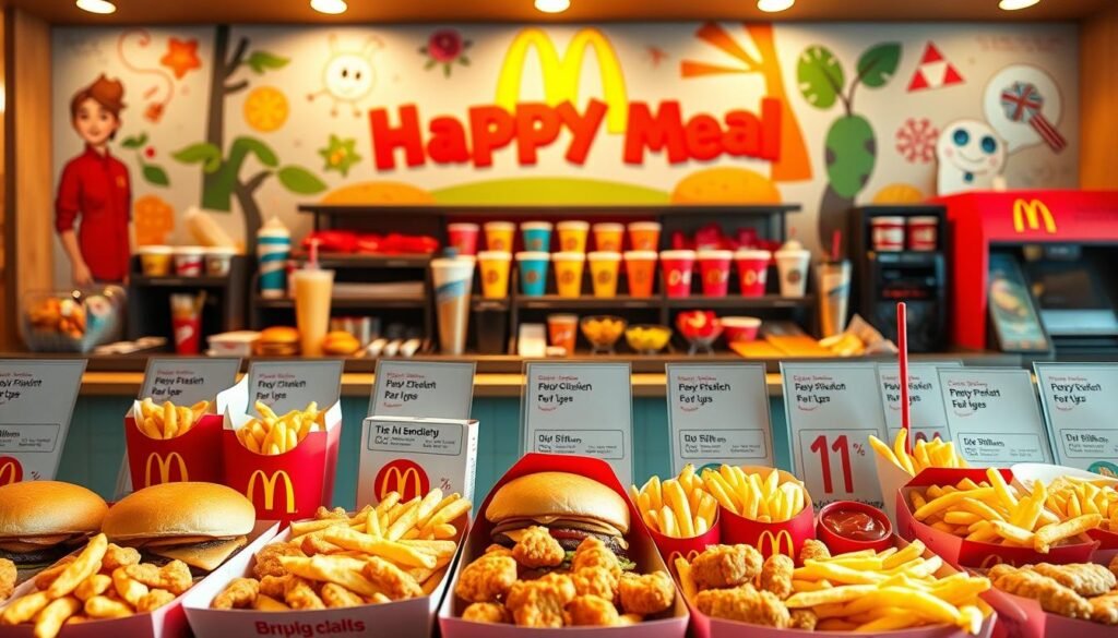 Customize Happy Meal options