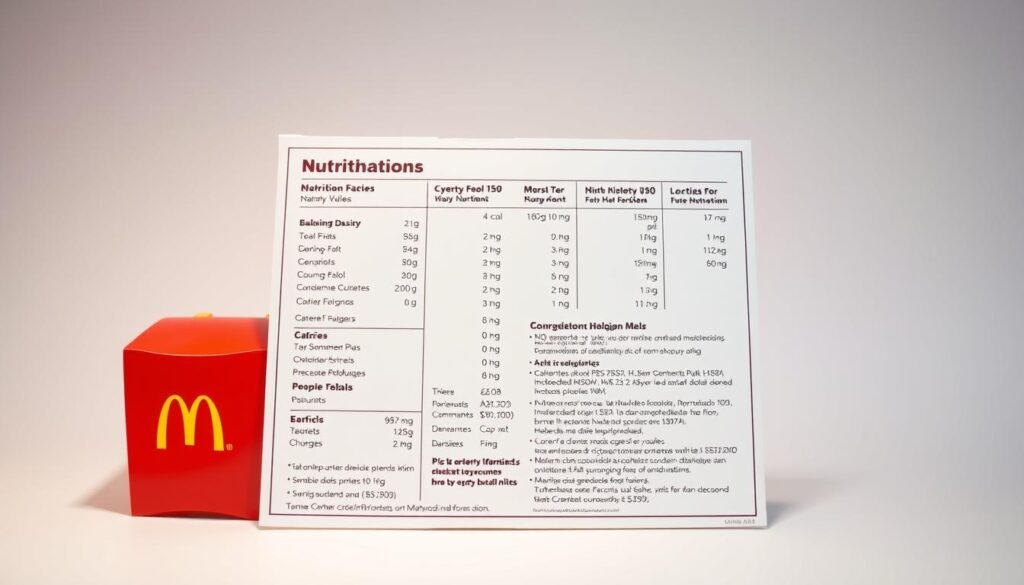 Happy Meal nutrition info