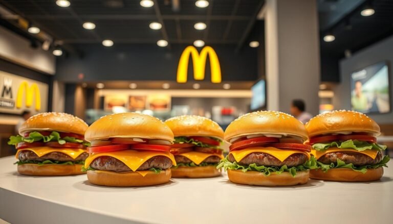 McDonald's Burgers Menu