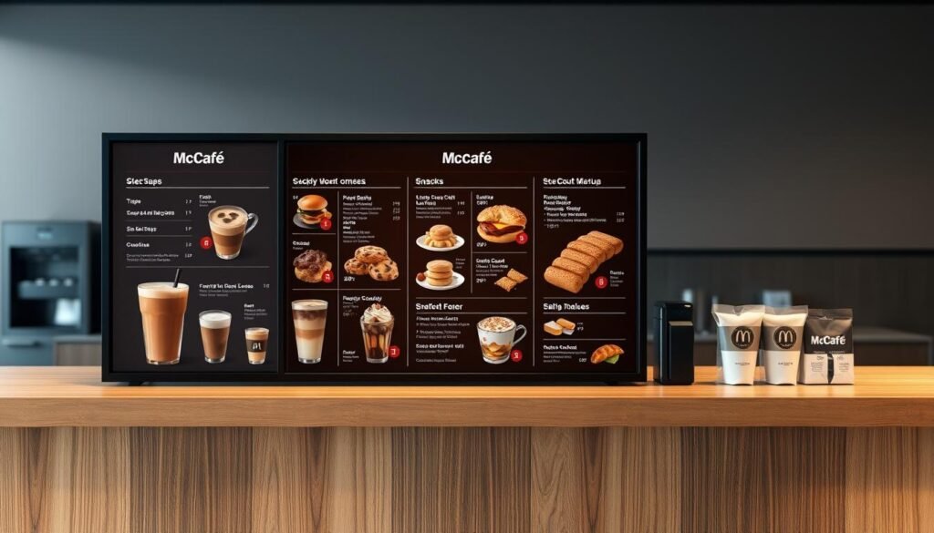 McDonald's McCafé Menu