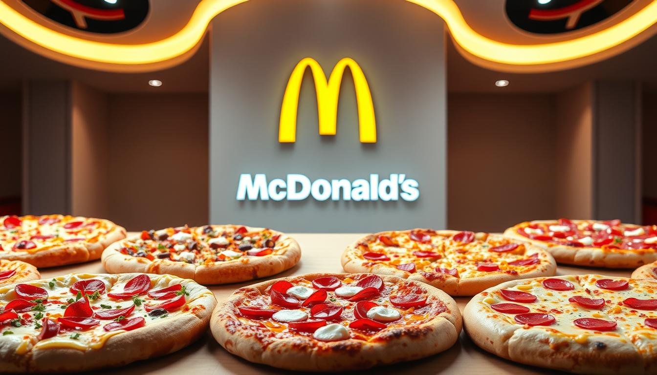 McDonald's Pizza Menu