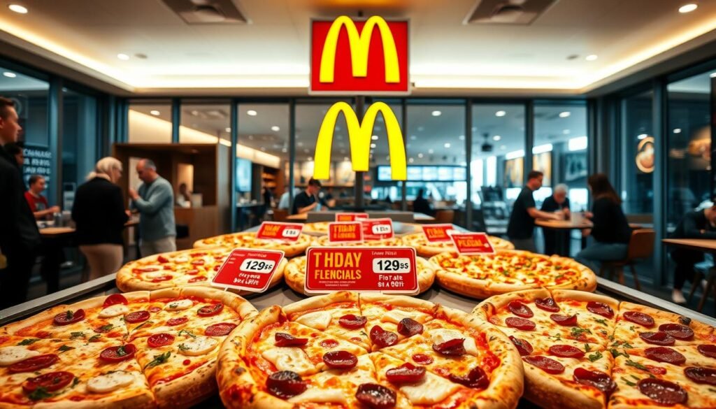 McDonald's Pizza special offers