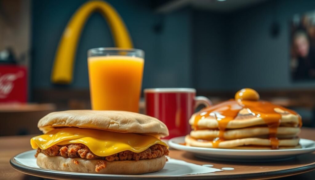 McDonald's breakfast for lunch