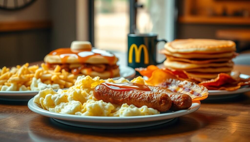 McDonald's breakfast platters