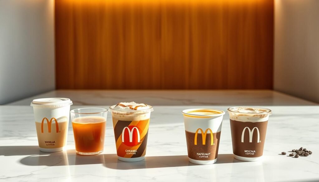 McDonald’s flavored coffees