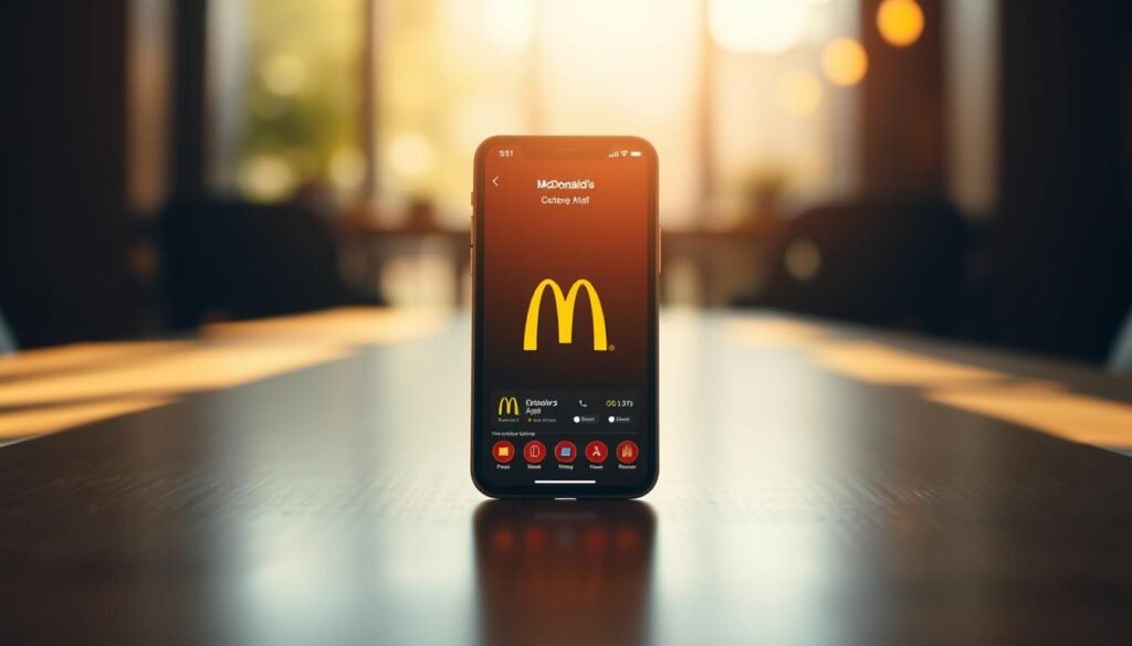 McDonald's mobile app