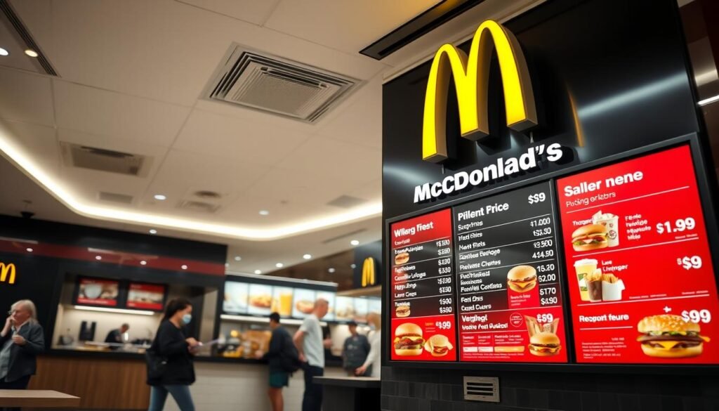 McDonald's prices UK