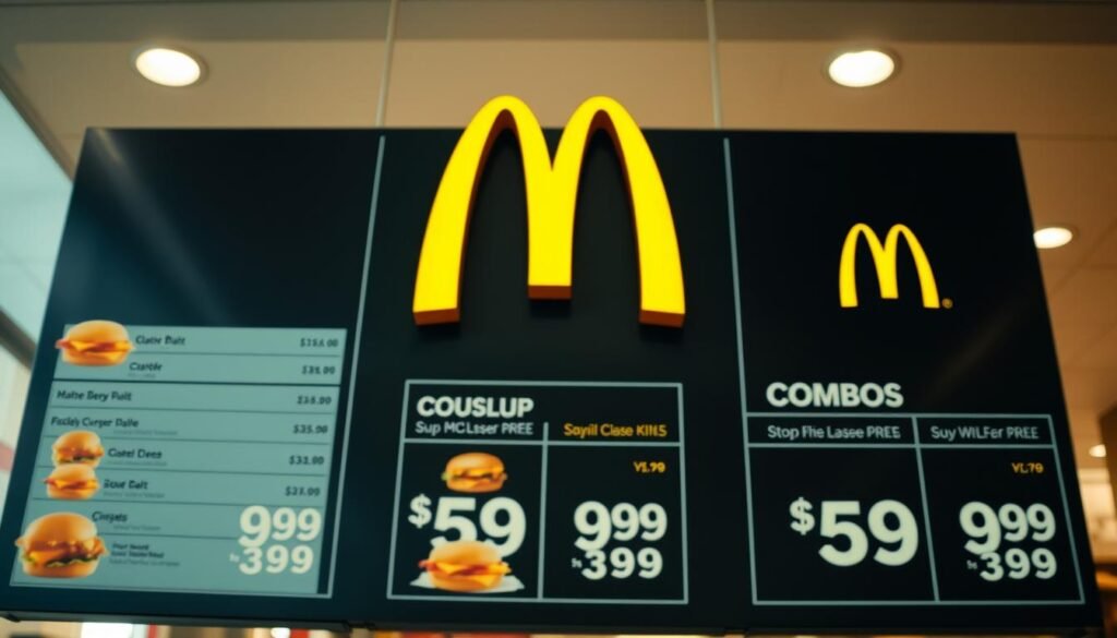 combo meal pricing at McDonald's