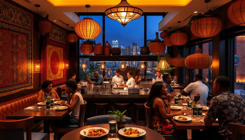African dining experience Miami