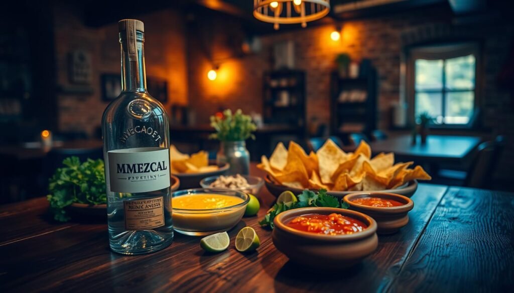 Authentic Mexican mezcal and queso in New York