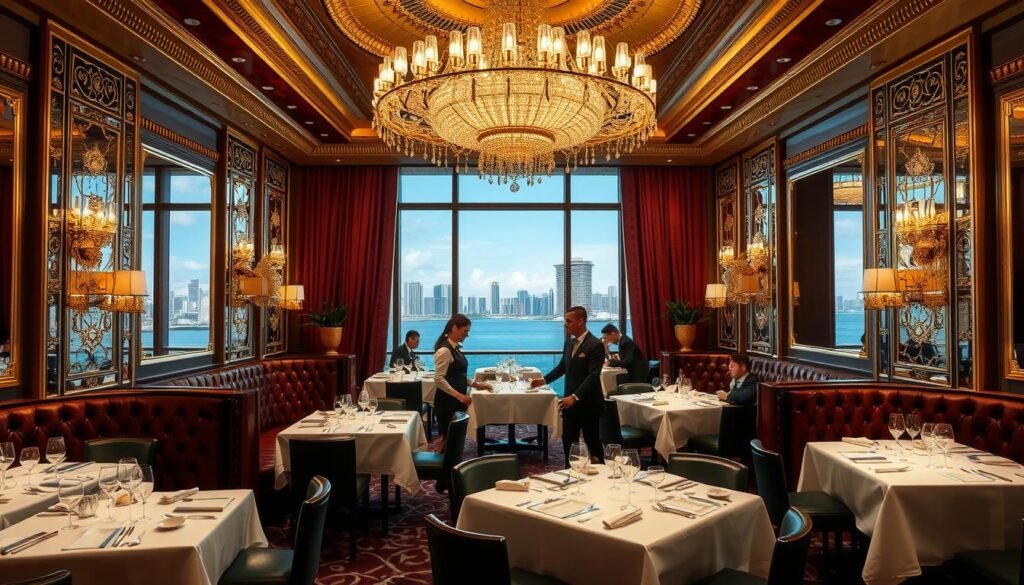 Carbone luxury dining Miami