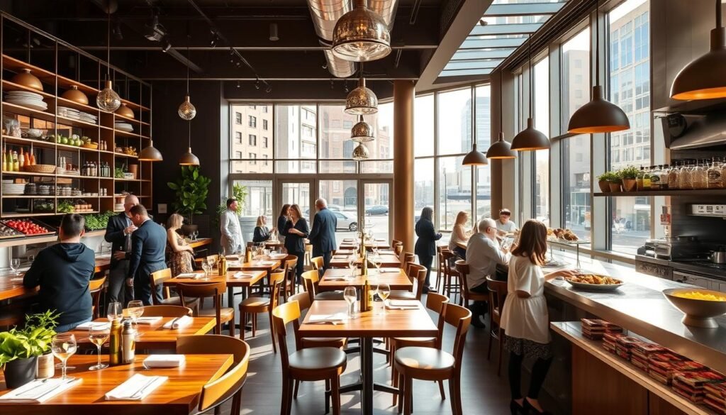 Centrolina market-driven Italian cuisine