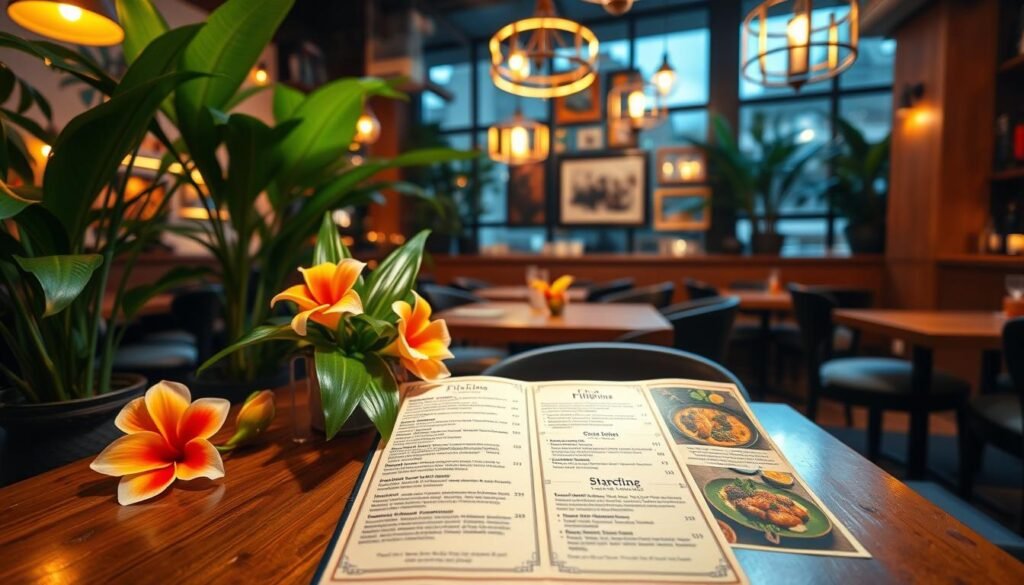 Filipino restaurant menu Miami