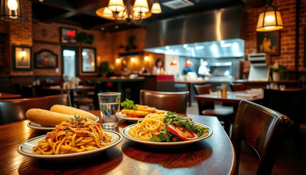 Maggiano's family-style Italian cuisine