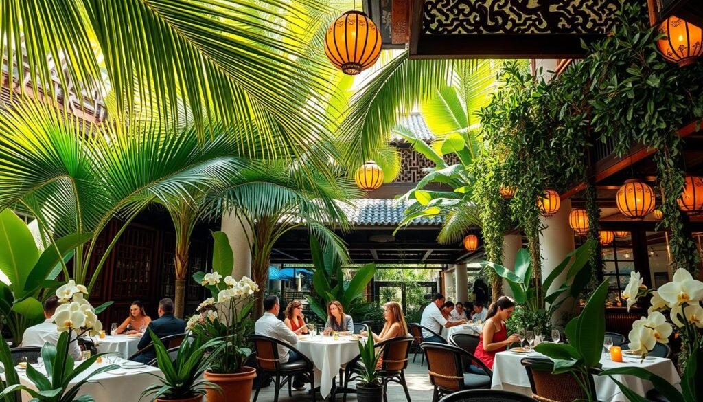 Tropical Chinese restaurant
