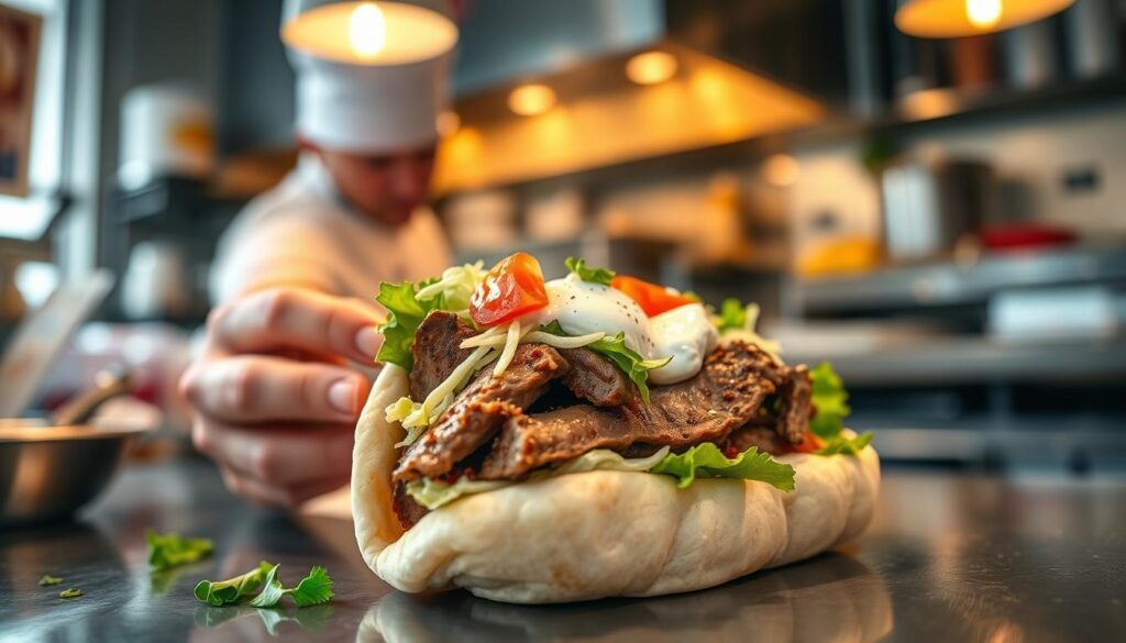 authentic gyro pitas michigan preparation