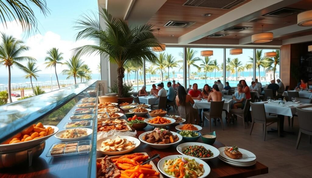 family-friendly buffet restaurants miami
