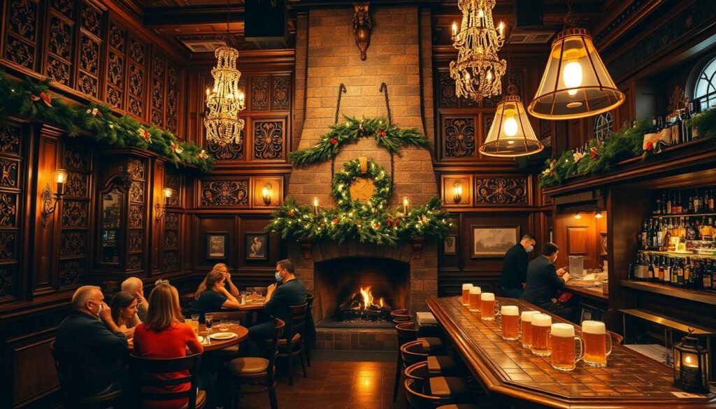festive German ambiance