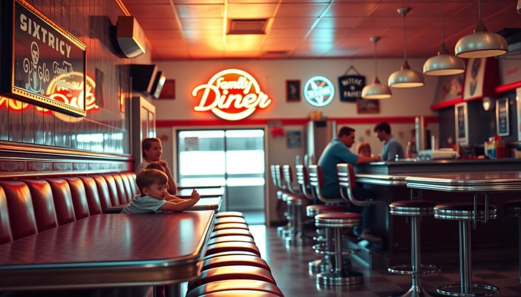 kid friendly dining at Chug’s diner