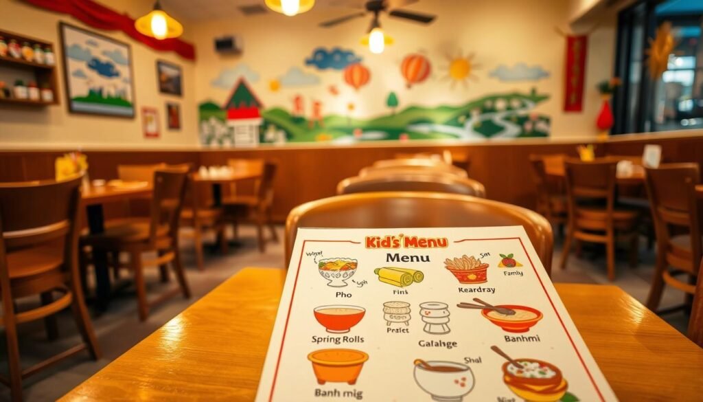 kid-friendly vietnamese restaurant michigan menu options