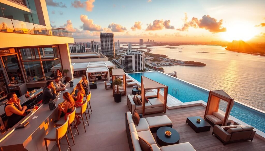 luxury rooftop experience Miami