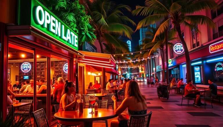open late restaurant miami