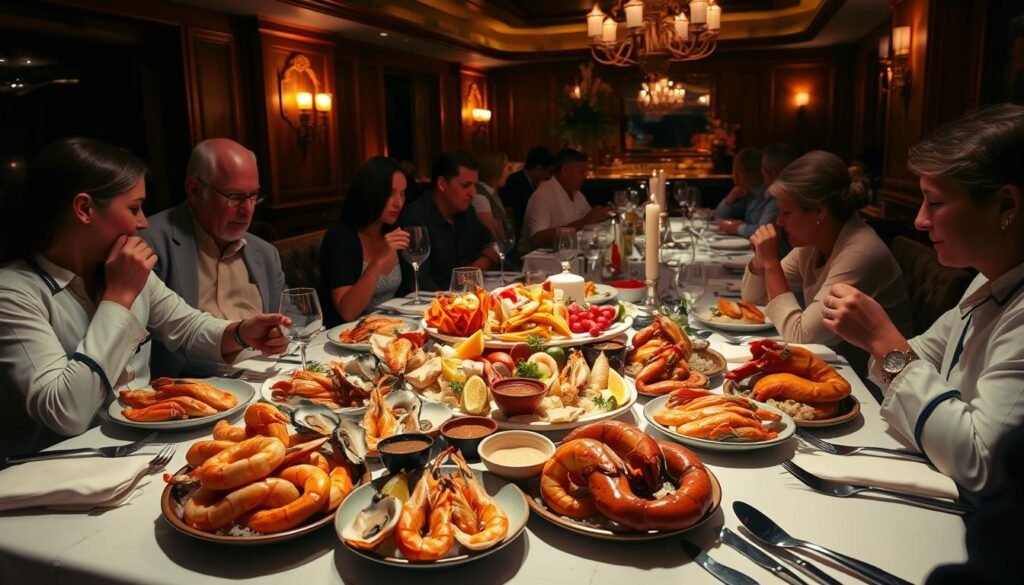 seafood dining experience
