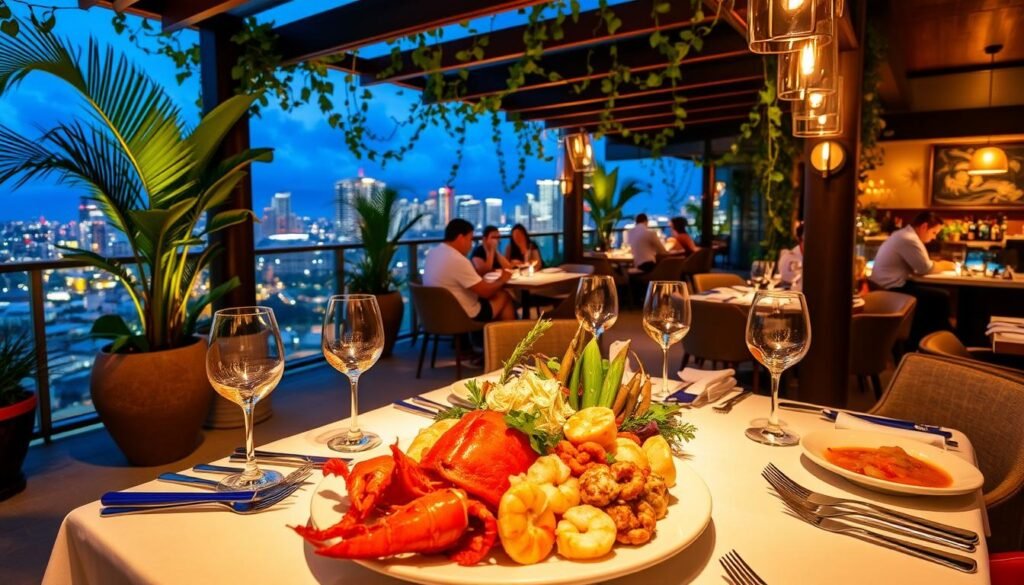 seafood dining experience