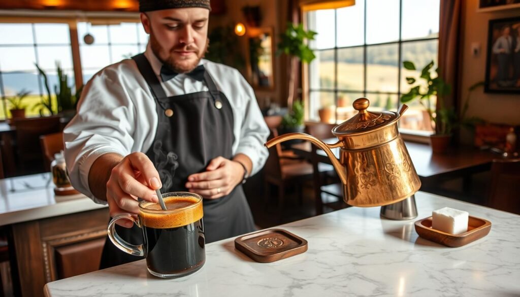 traditional greek coffee preparation michigan