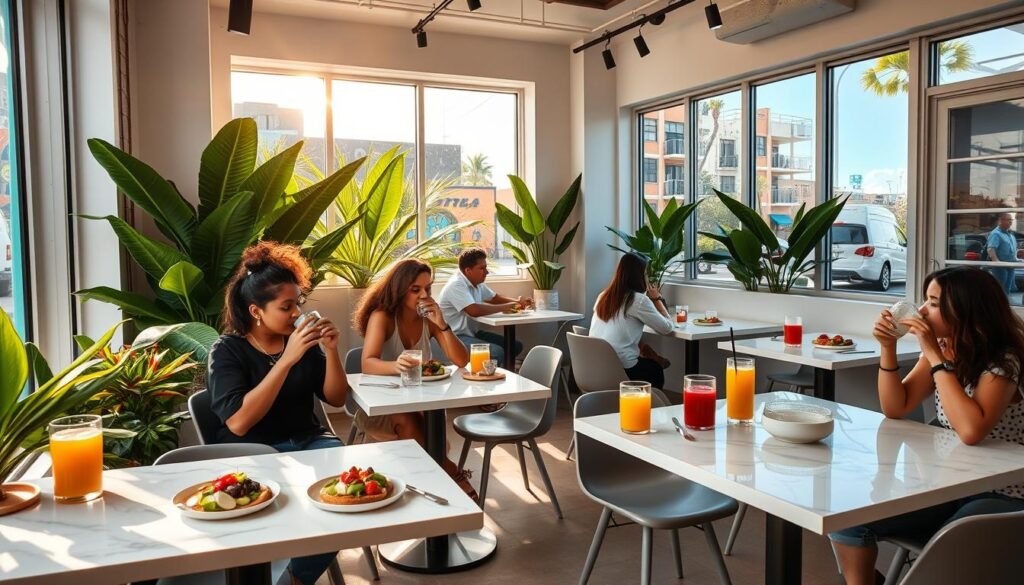 trendy breakfast locations miami