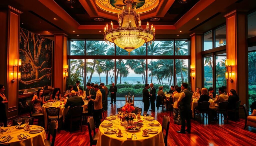 upscale brazilian restaurant michigan celebration setting