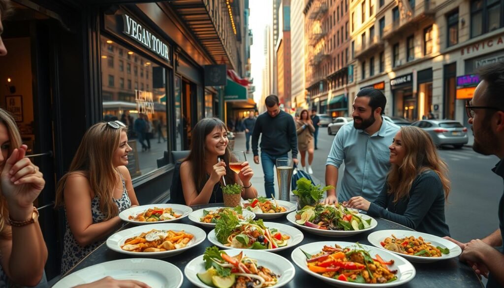 vegan food tour planning NYC